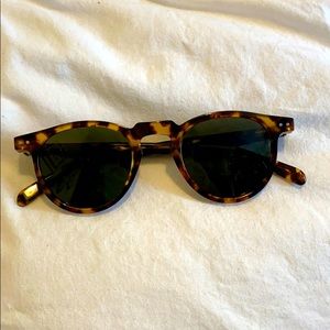 Céline Thin Charline Tortoise Sunglasses
